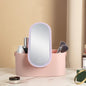 Storage Box LED Makeup Mirror Portable Portable Travel Makeup Organizer Carrying Box With Mirror LED Sunrise-sunsetsales