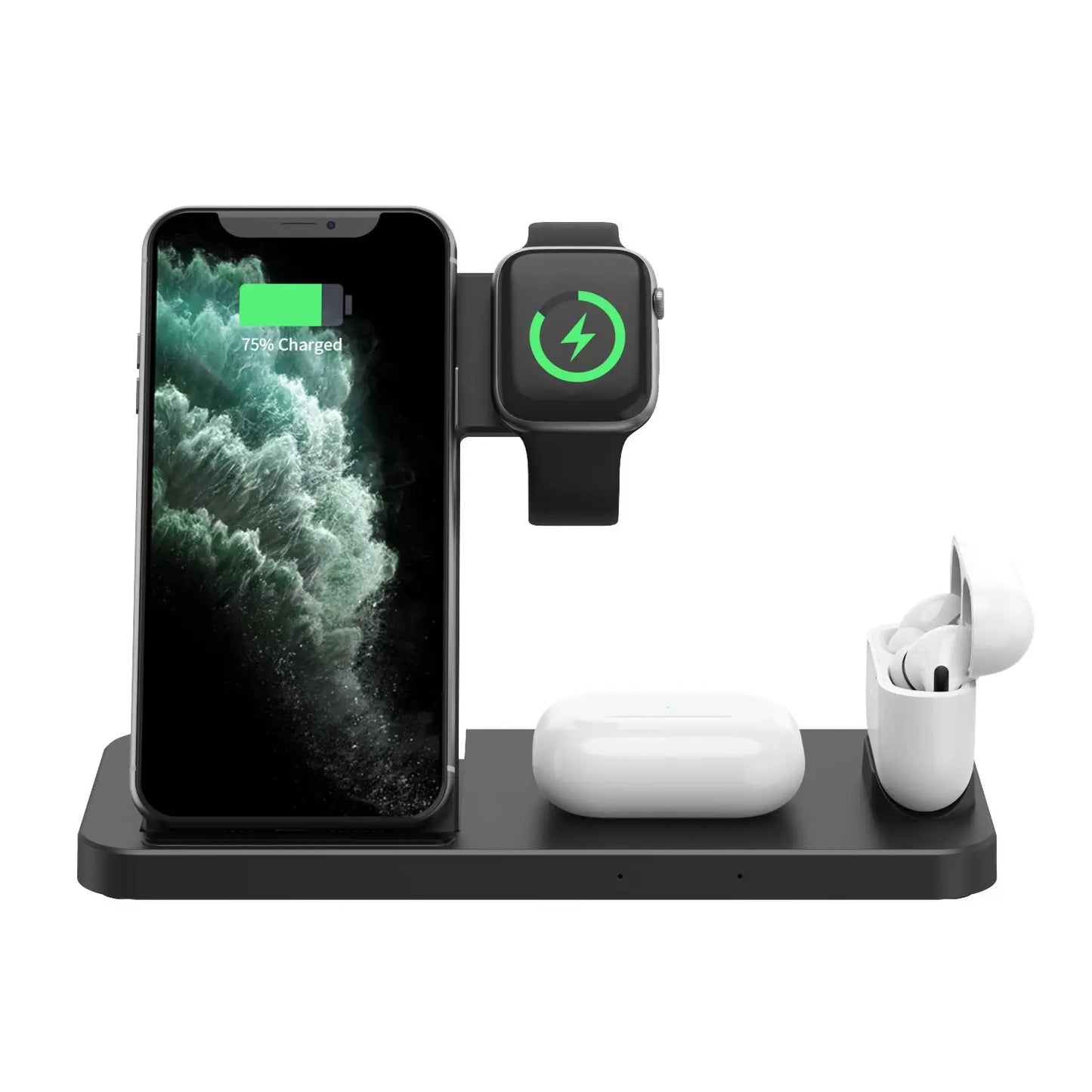 Wireless charger Three-in-one wireless charger for  phones and watches Sunrise-sunsetsales