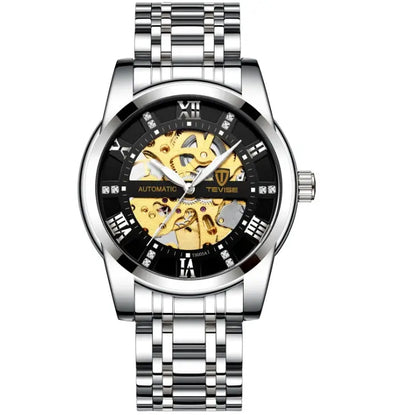 Men''s Fashion Watch Fashion Automatic Mechanical Watch Hollow Watch Watch Waterproof Men''s Watch Sunrise-sunsetsales