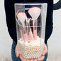 Acrylic makeup brush holder Sunrise-sunsetsales