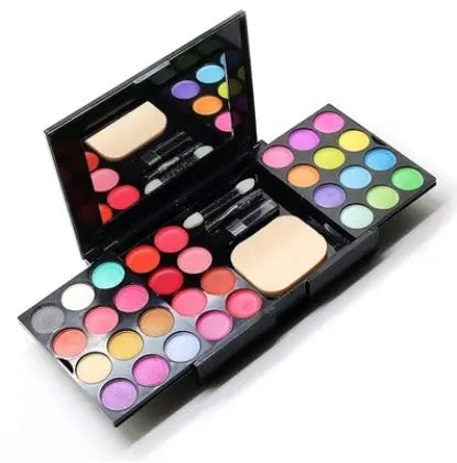 Makeup Box 24 Eyeshadow 8 Lipstick 4 Blush 3 Powder 39 Color Makeup Disc Combination Makeup Tray Sunrise-sunsetsales