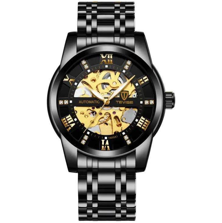 Men''s Fashion Watch Fashion Automatic Mechanical Watch Hollow Watch Watch Waterproof Men''s Watch Sunrise-sunsetsales