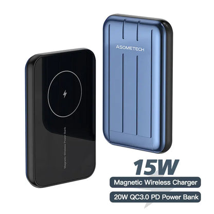 Wireless Charger Magnetic Power Bank 5000mAh Powerbank Sunrise-sunsetsales