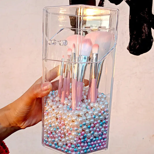 Acrylic makeup brush holder Sunrise-sunsetsales