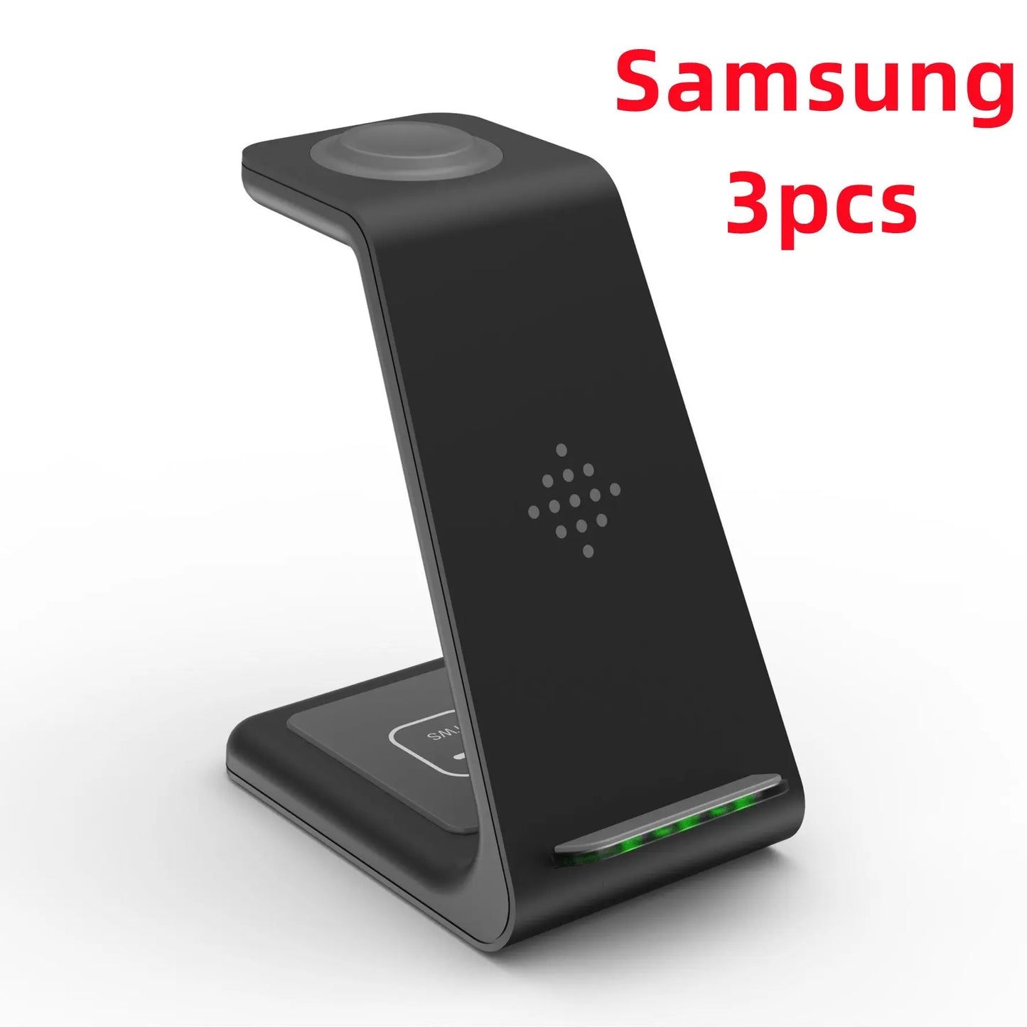 3 In 1 Fast Charging Station Wireless Charger Stand Wireless Quick Charge Dock For Phone Holder Sunrise-sunsetsales