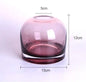 Simple Vase Creative Glass Living Room Dining Table Home Vase Vase Sunrise-sunsetsales