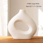 Ceramic Vase Circle Vase Second Generation Decoration Crafts Soft Vase Sunrise-sunsetsales