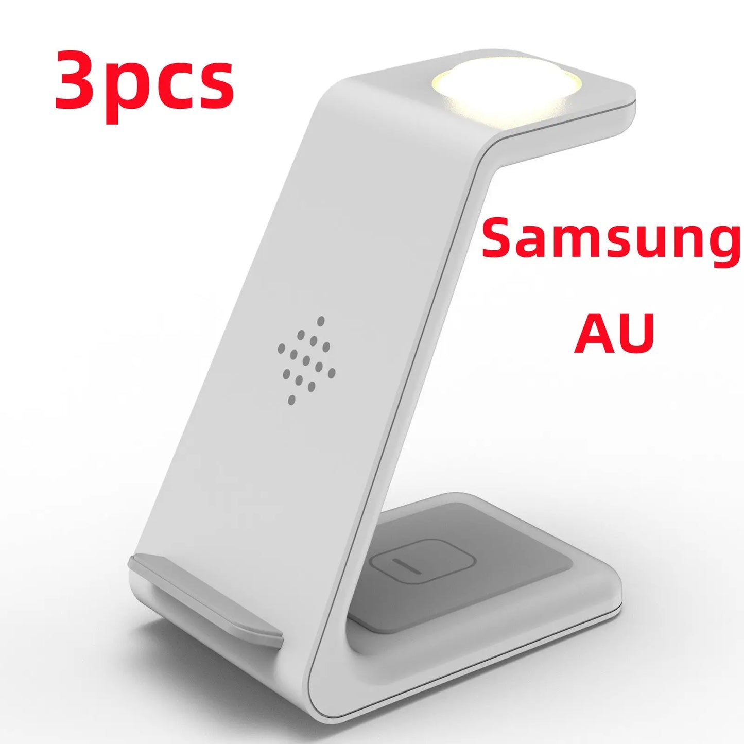 3 In 1 Fast Charging Station Wireless Charger Stand Wireless Quick Charge Dock For Phone Holder Sunrise-sunsetsales