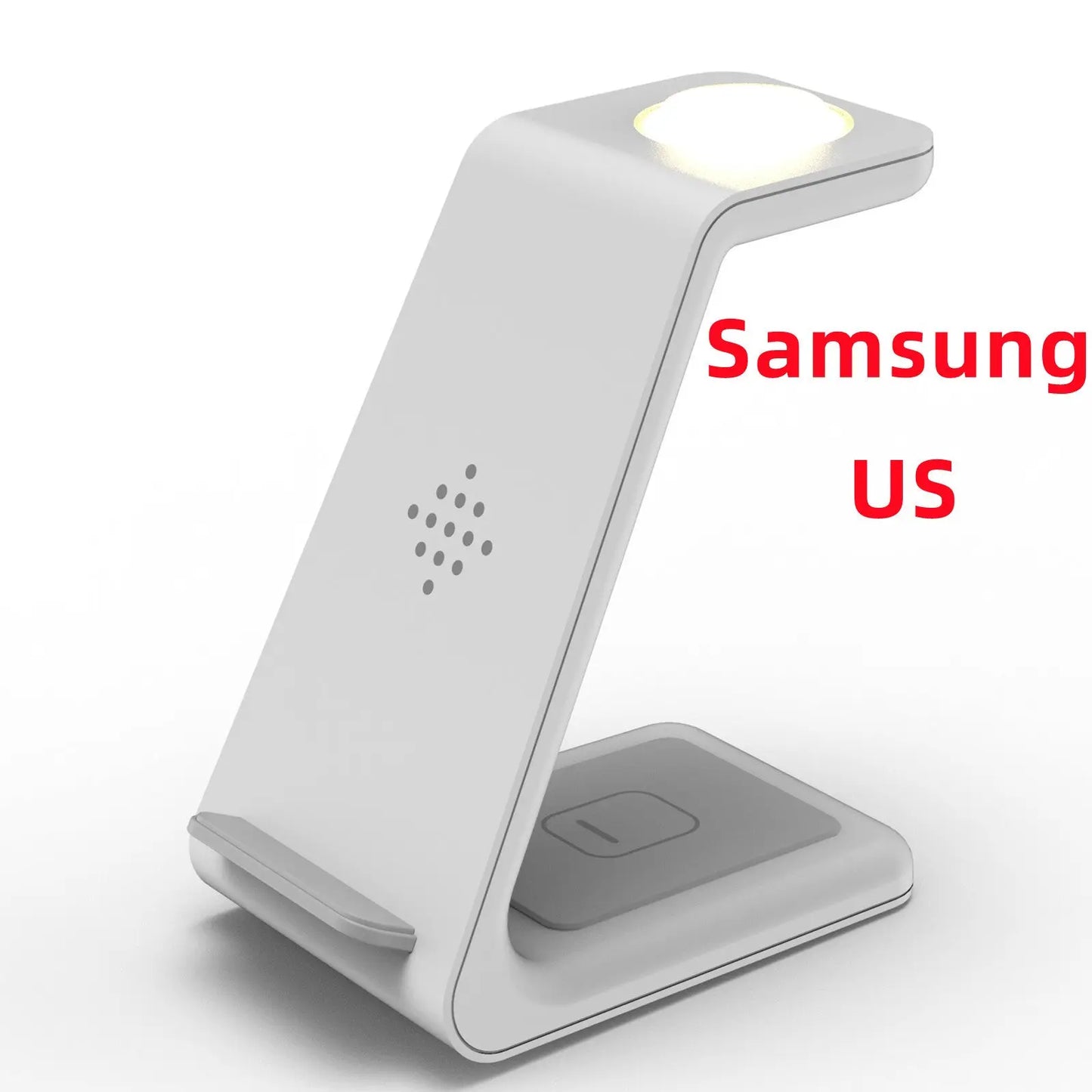 3 In 1 Fast Charging Station Wireless Charger Stand Wireless Quick Charge Dock For Phone Holder Sunrise-sunsetsales