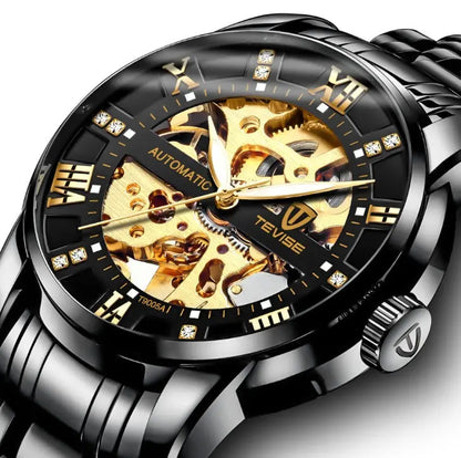 Men''s Fashion Watch Fashion Automatic Mechanical Watch Hollow Watch Watch Waterproof Men''s Watch Sunrise-sunsetsales