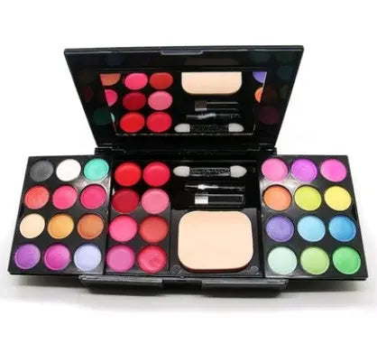 Makeup Box 24 Eyeshadow 8 Lipstick 4 Blush 3 Powder 39 Color Makeup Disc Combination Makeup Tray Sunrise-sunsetsales