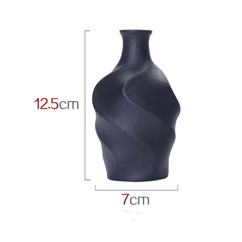 Ceramic vase simulating dry flower vase Sunrise-sunsetsales