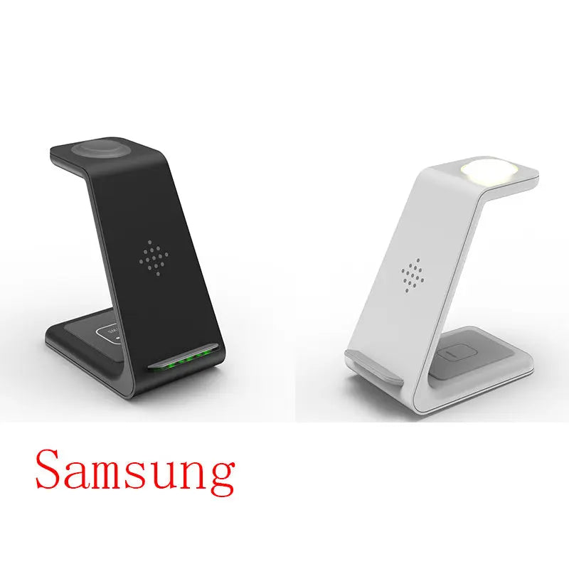 3 In 1 Fast Charging Station Wireless Charger Stand Wireless Quick Charge Dock For Phone Holder Sunrise-sunsetsales