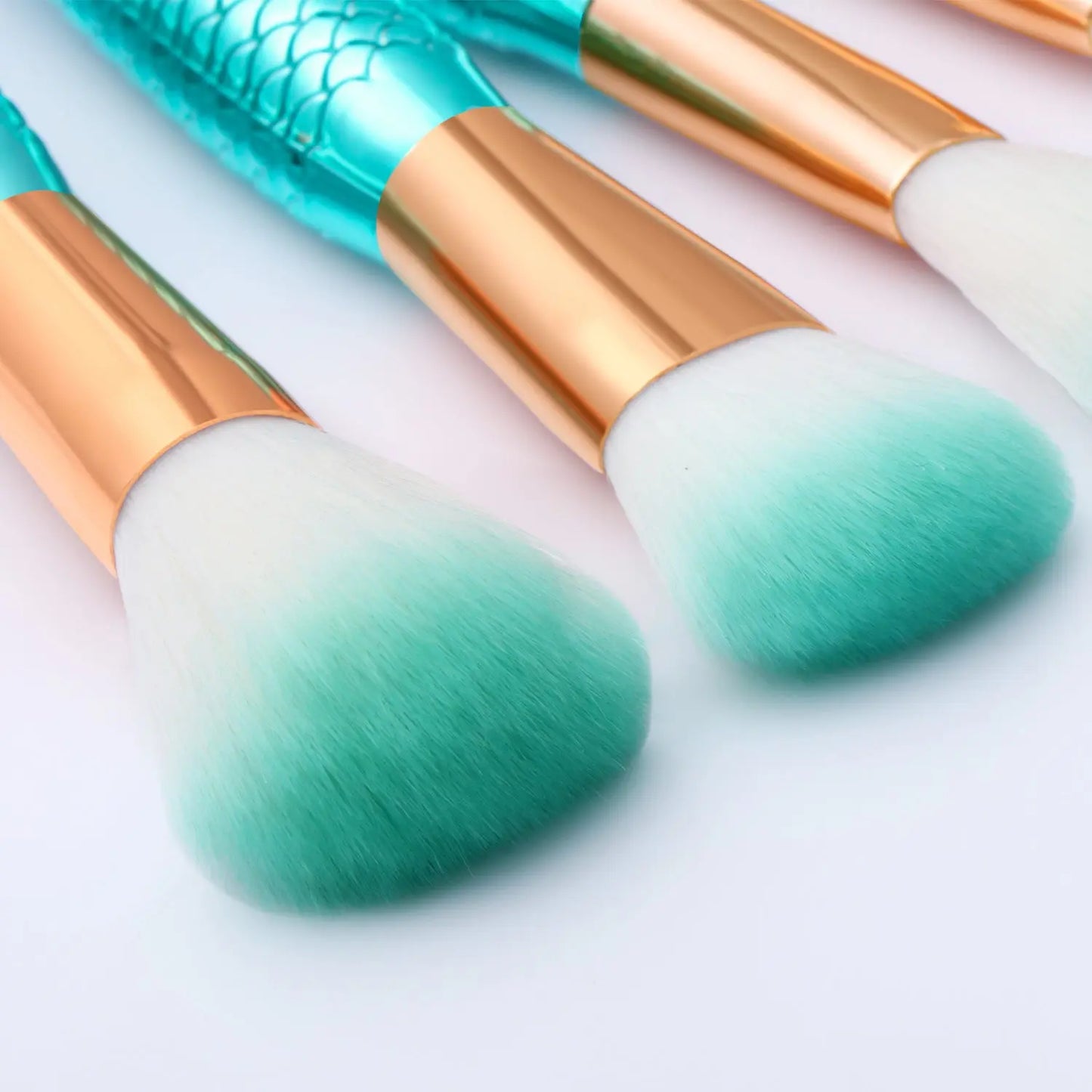 Mermaid Shaped Makeup Brushes Sunrise-sunsetsales