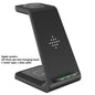 3 In 1 Fast Charging Station Wireless Charger Stand Wireless Quick Charge Dock For Phone Holder Sunrise-sunsetsales